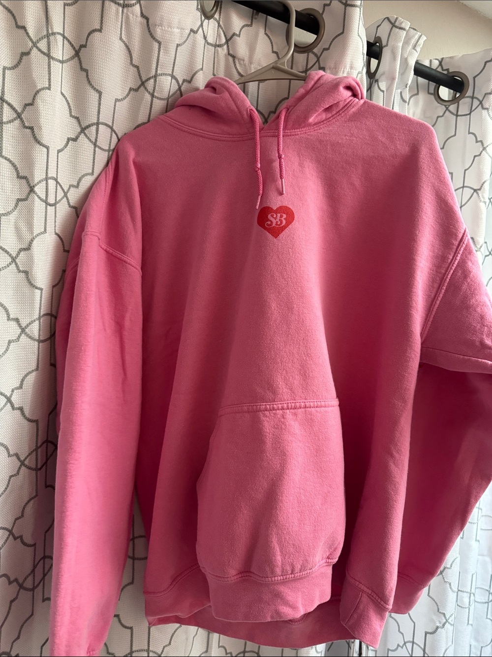 Pink Hooded Sweater - Women's Cozy Pullover